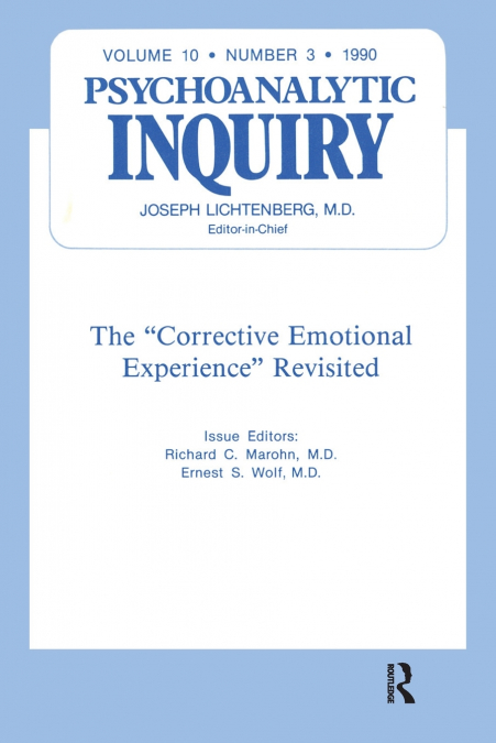 The Corrective Emotional Experience Revisited