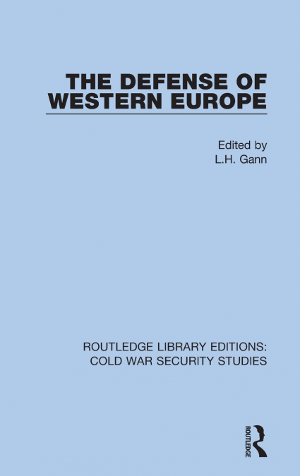 The Defense of Western Europe