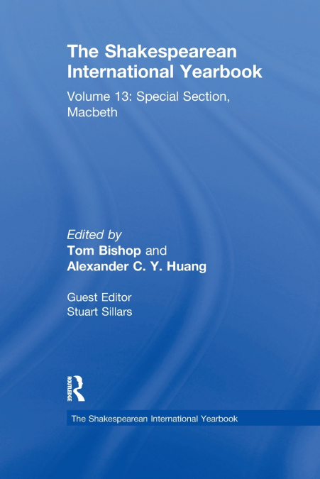 The Shakespearean International Yearbook