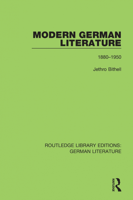 Modern German Literature