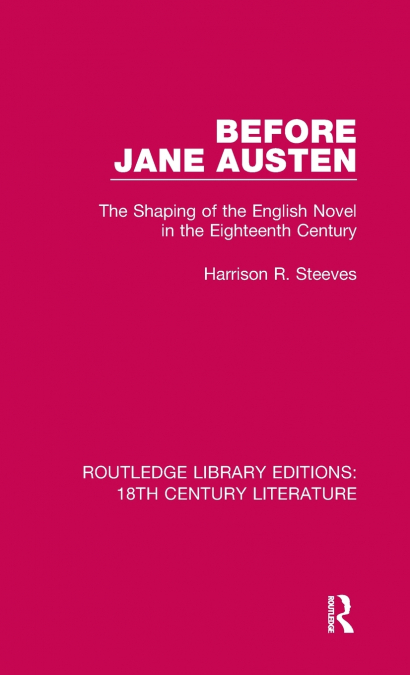 Before Jane Austen