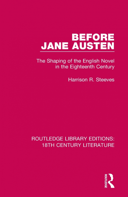 Before Jane Austen