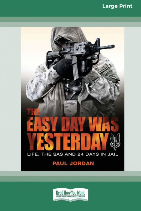 The Easy Day Was Yesterday