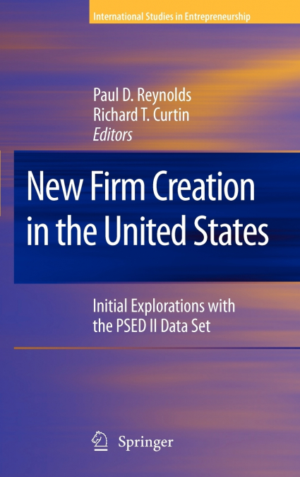 New Firm Creation in the United States