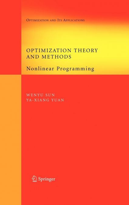 Optimization Theory and Methods