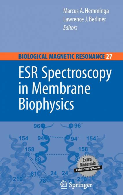 ESR Spectroscopy in Membrane Biophysics