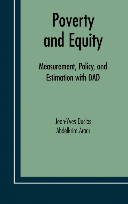 Poverty and Equity
