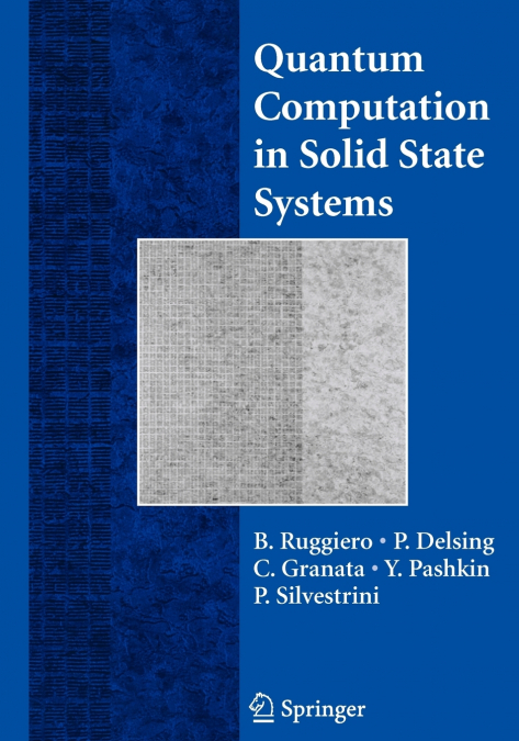 Quantum Computing in Solid State Systems