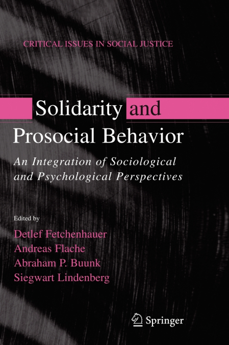 Solidarity and Prosocial Behavior
