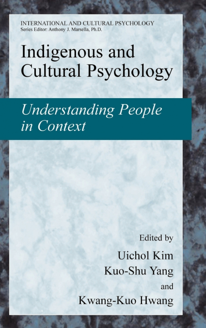 Indigenous and Cultural Psychology