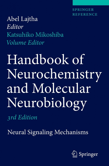 Handbook of Neurochemistry and Molecular Neurobiology