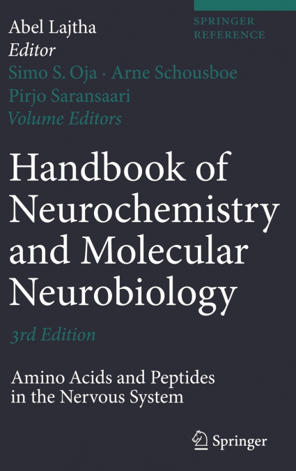 Handbook of Neurochemistry and Molecular Neurobiology