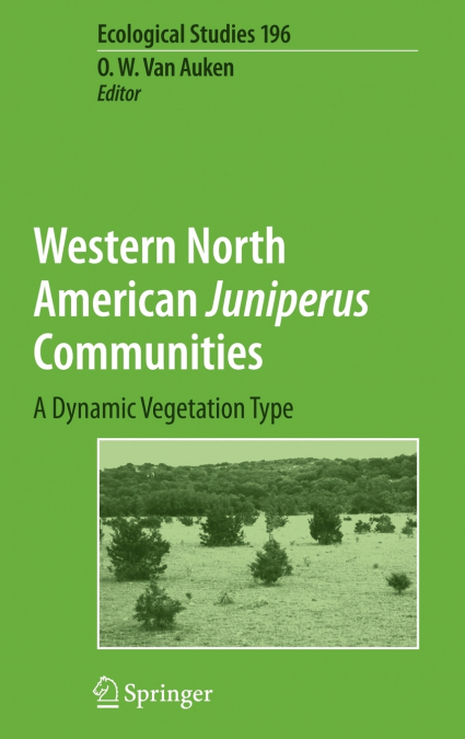 Western North American Juniperus Communities