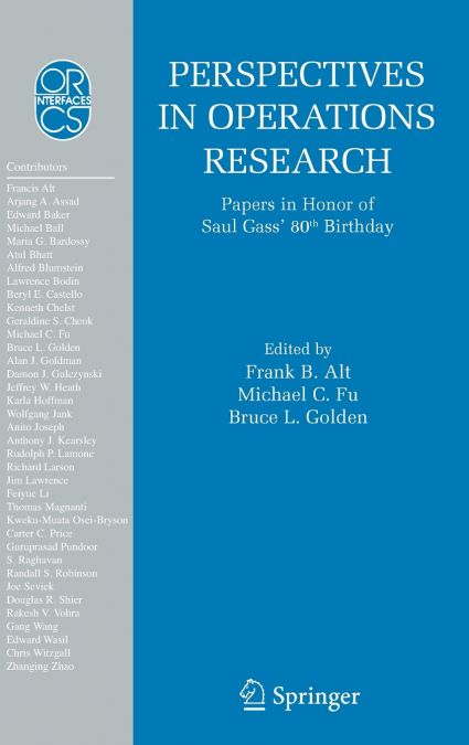 Perspectives in Operations Research