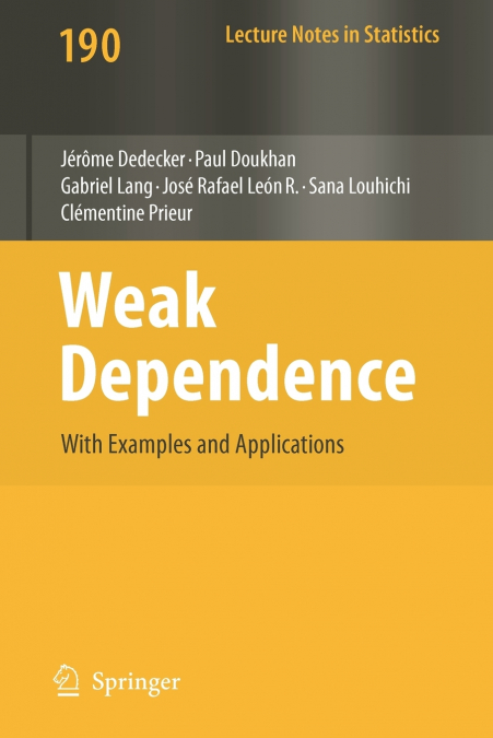 Weak Dependence