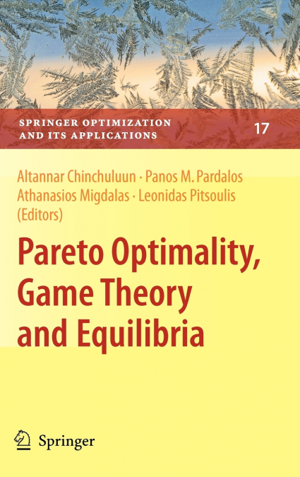 Pareto Optimality, Game Theory and Equilibria