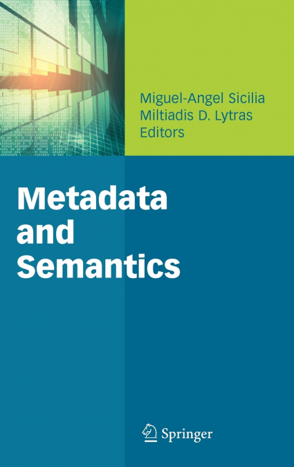 Metadata and Semantics