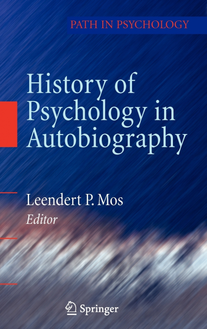 History of Psychology in Autobiography