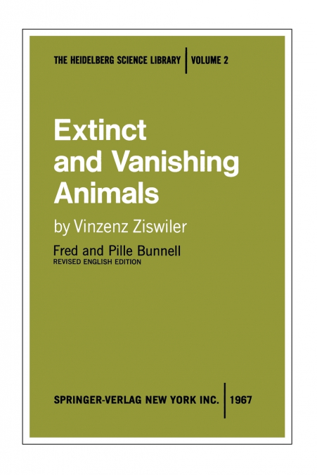 Extinct and Vanishing Animals