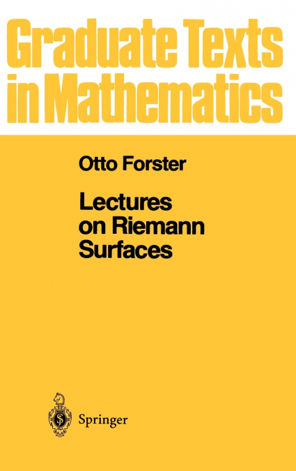 Lectures on Reimann Surfaces
