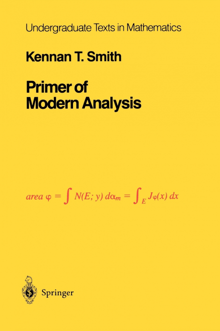 Primer of Modern Analysis