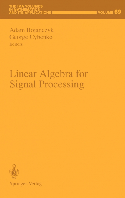 Linear Algebra for Signal Processing