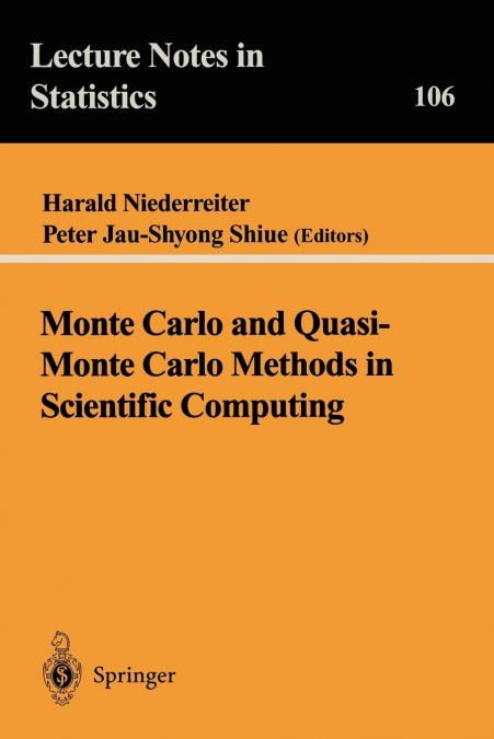 Monte Carlo and Quasi-Monte Carlo Methods in Scientific Computing