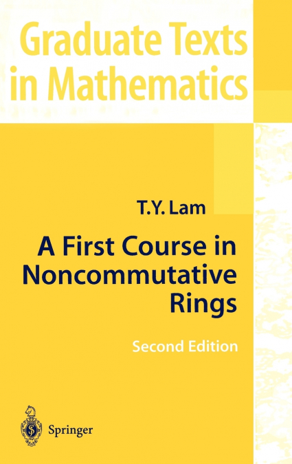 A First Course in Noncommutative Rings
