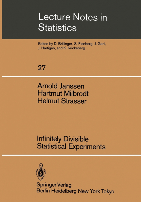 Infinitely Divisible Statistical Experiments