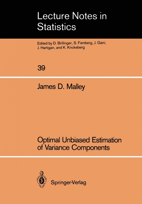 Optimal Unbiased Estimation of Variance Components