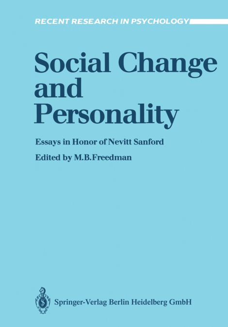 Social Change and Personality