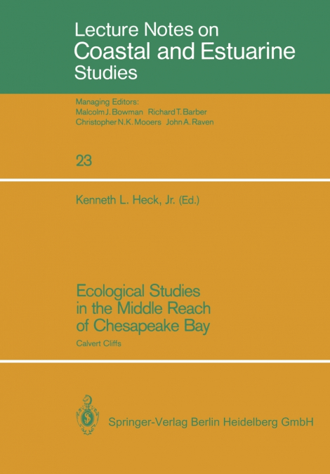 Ecological Studies in the Middle Reach of Chesapeake Bay