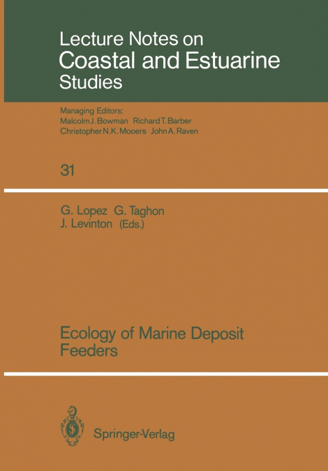 Ecology of Marine Deposit Feeders