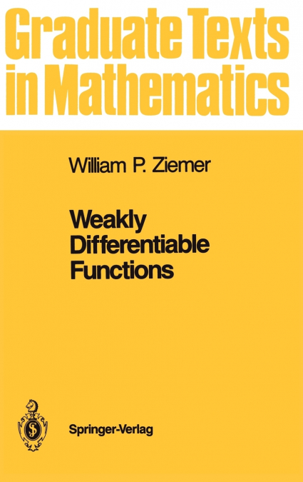 Weakly Differentiable Functions