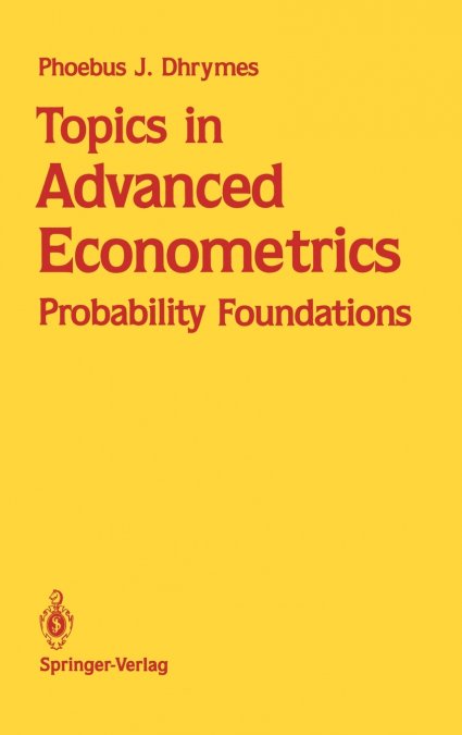Topics in Advanced Econometrics