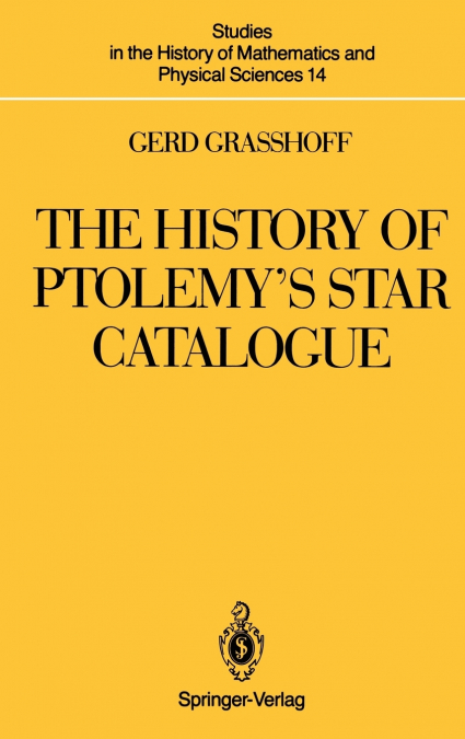 The History of Ptolemy S Star Catalogue