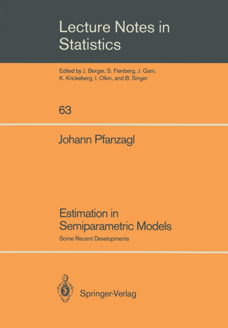 Estimation in Semiparametric Models