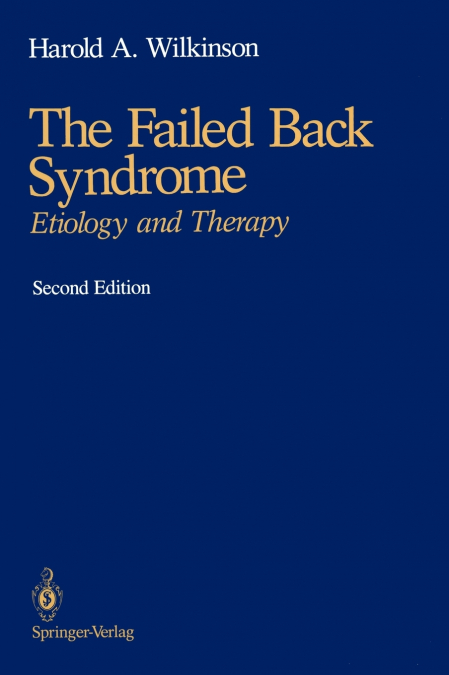 The Failed Back Syndrome