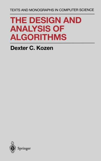 The Design and Analysis of Algorithms