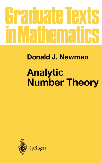 Analytic Number Theory