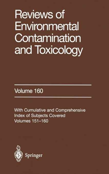 Reviews of Environmental Contamination and Toxicology