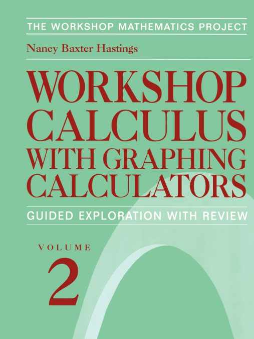 Workshop Calculus with Graphing Calculators
