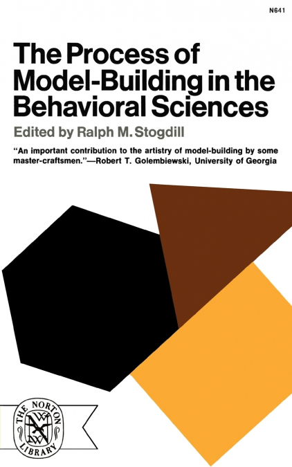 The Process of Model-Building in the Behavioral Sciences