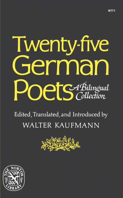 Twenty-Five German Poets