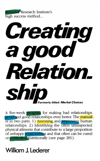 Creating a Good Relationship