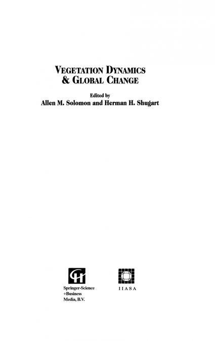 Vegetation Dynamics and Global Change