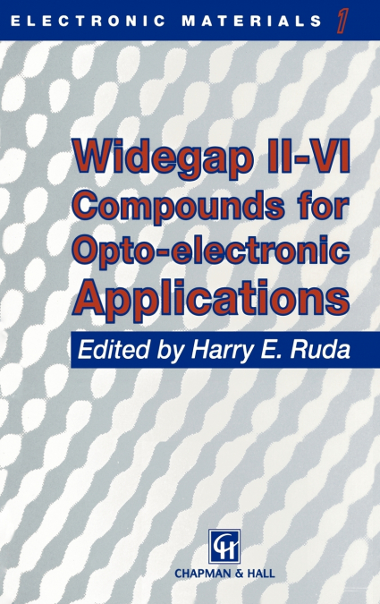 Widegap II-VI Compounds for Opto-electronic Applications