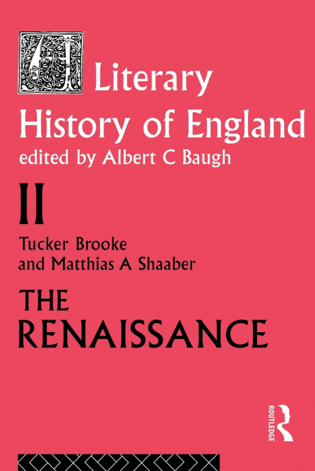 A Literary History of England