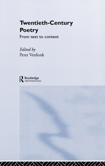 Twentieth-Century Poetry