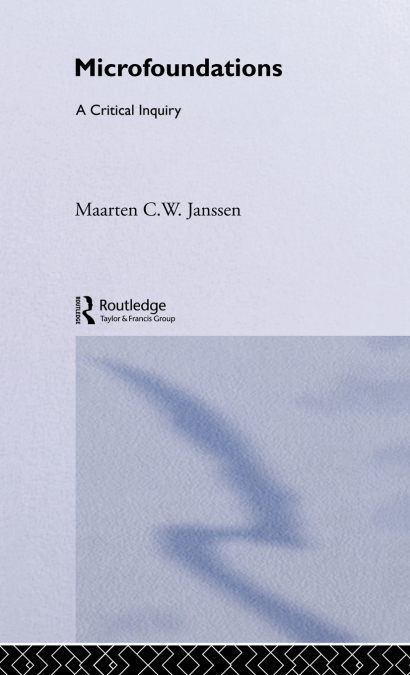 Microfoundations